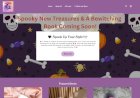 Spooky New Treasures & A Bewitching  Book Coming Soon!