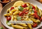 Lemon Pesto Penne Recipe