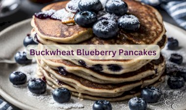 Buckwheat Blueberry Pancakes Recipe