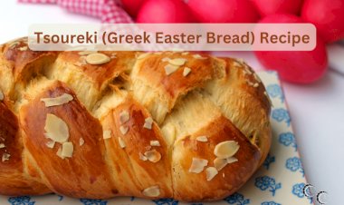 Tsoureki (Greek Easter Bread) Recipe