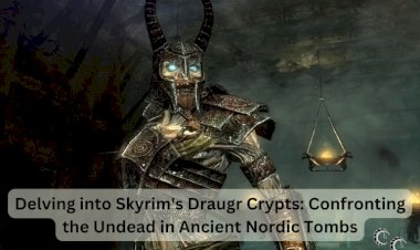 Delving into Skyrim's Draugr Crypts: Confronting the Undead in Ancient Nordic Tombs