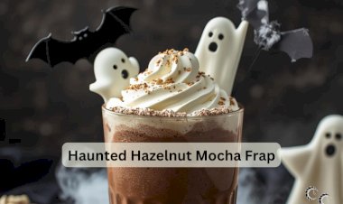 Haunted Hazelnut Mocha Frap