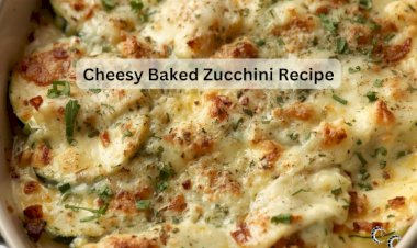 Cheesy Baked Zucchini Recipe