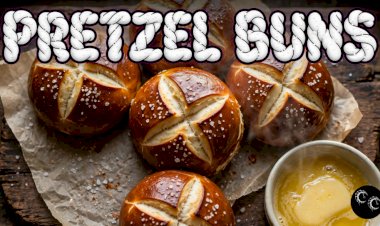 Pretzel Bun Recipe