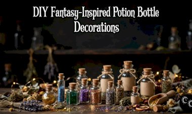 DIY Fantasy-Inspired Potion Bottle Decorations