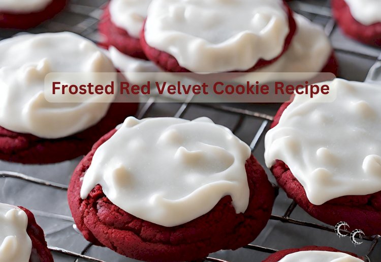 Frosted Red Velvet Cookie Recipe