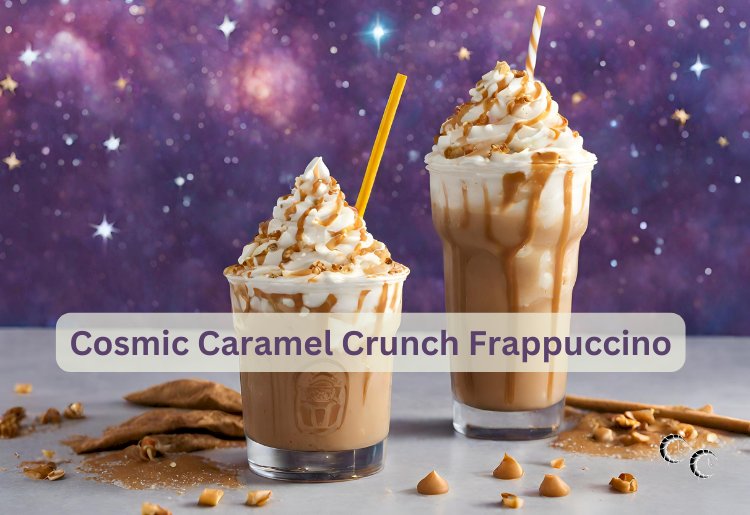 Cosmic Caramel Crunch Frappuccino