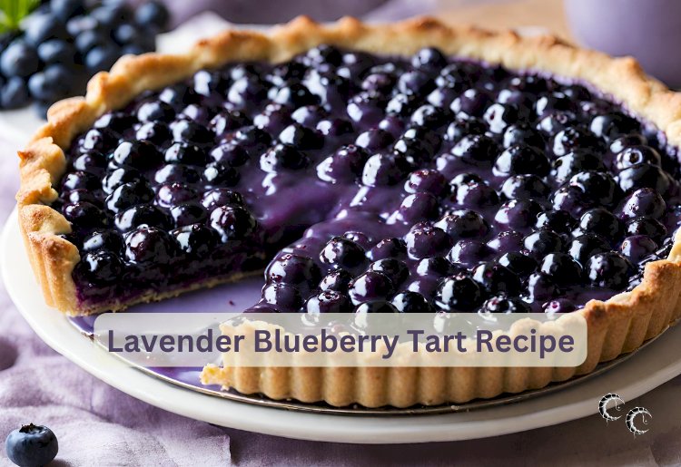 Lavender Blueberry Tart Recipe