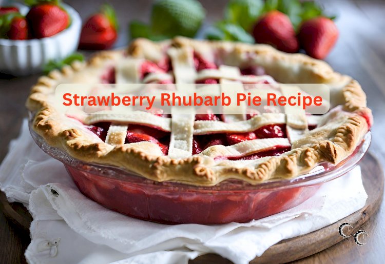 Strawberry Rhubarb Pie Recipe