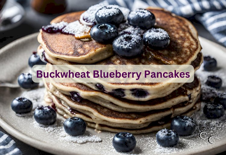 Buckwheat Blueberry Pancakes Recipe