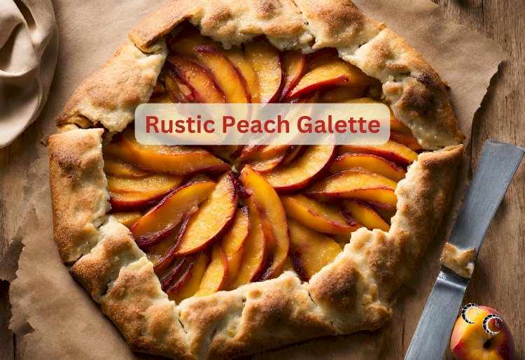 Rustic Peach Galette