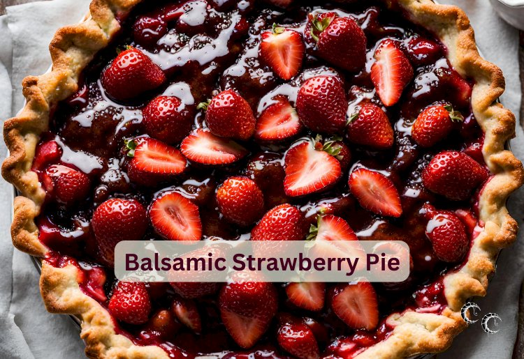 Balsamic Strawberry Pie Recipe