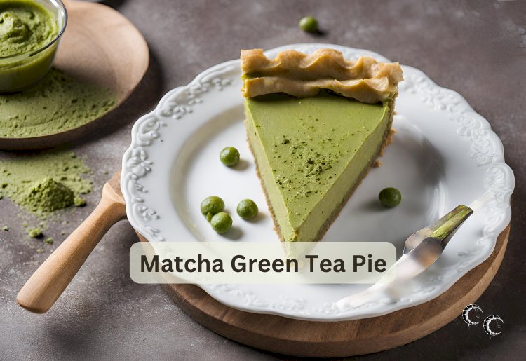 Matcha Green Tea Pie