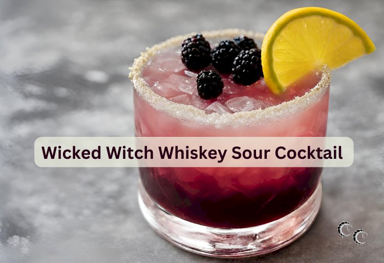 Wicked Witch Whiskey Sour Cocktail