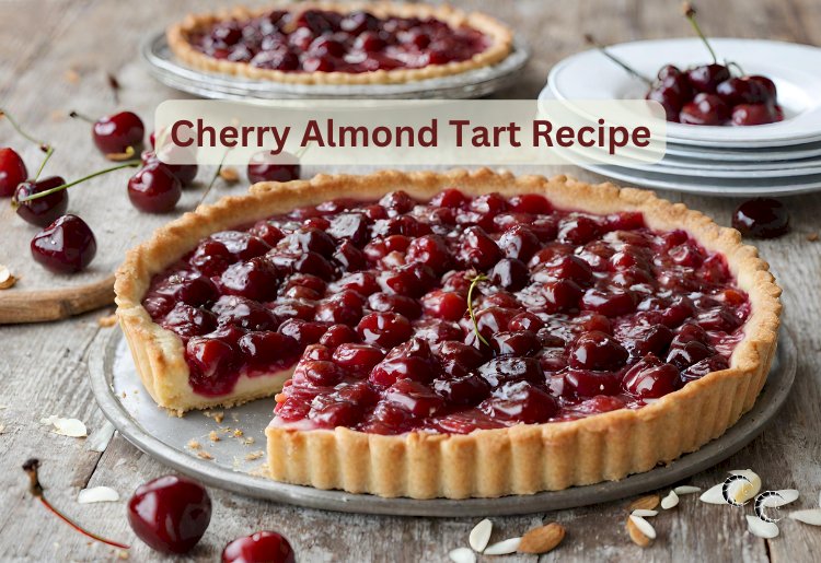 Cherry Almond Tart Recipe