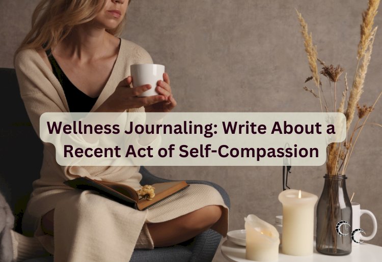 Wellness Journaling: Write About a Recent Act of Self-Compassion