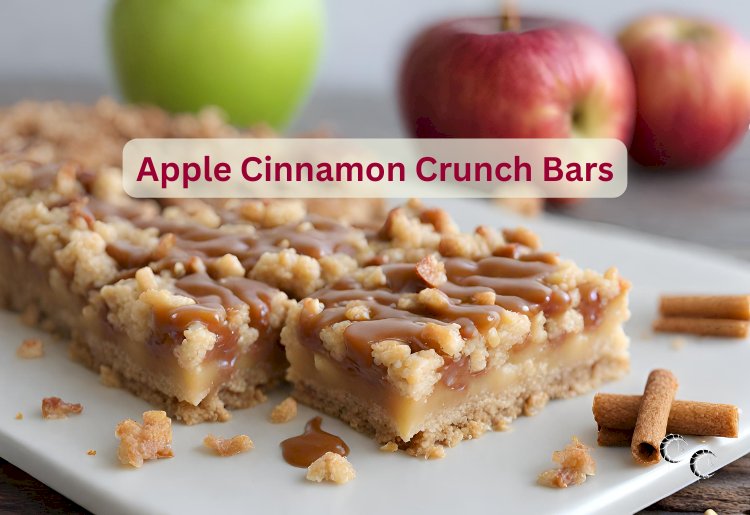 Apple Cinnamon Crunch Bars Recipe