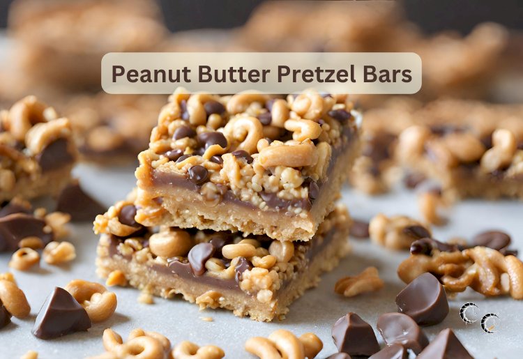 Peanut Butter Pretzel Bars