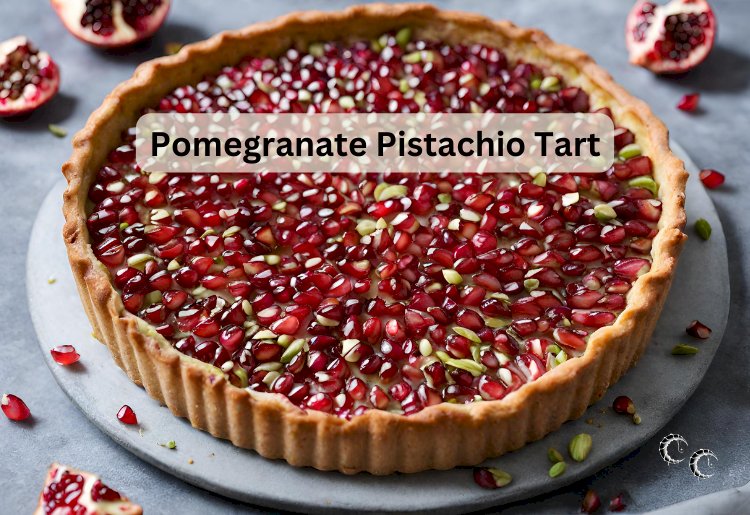 Pomegranate Pistachio Tart Recipe