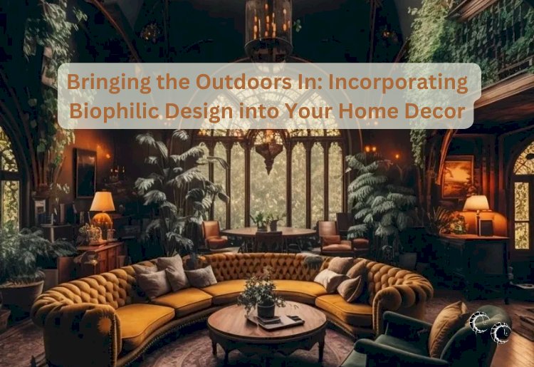 Bringing the Outdoors In: Incorporating Biophilic Design into Your Home Deco