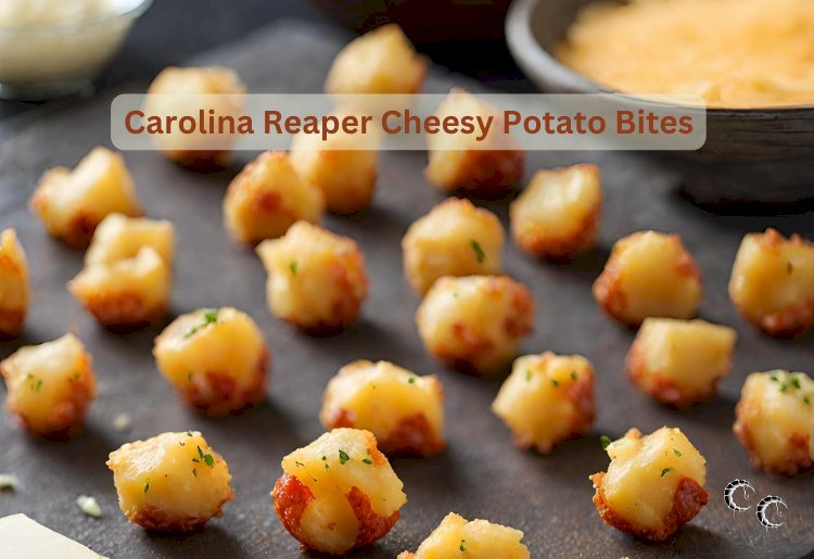 Carolina Reaper Cheesy Potato Bites Recipe