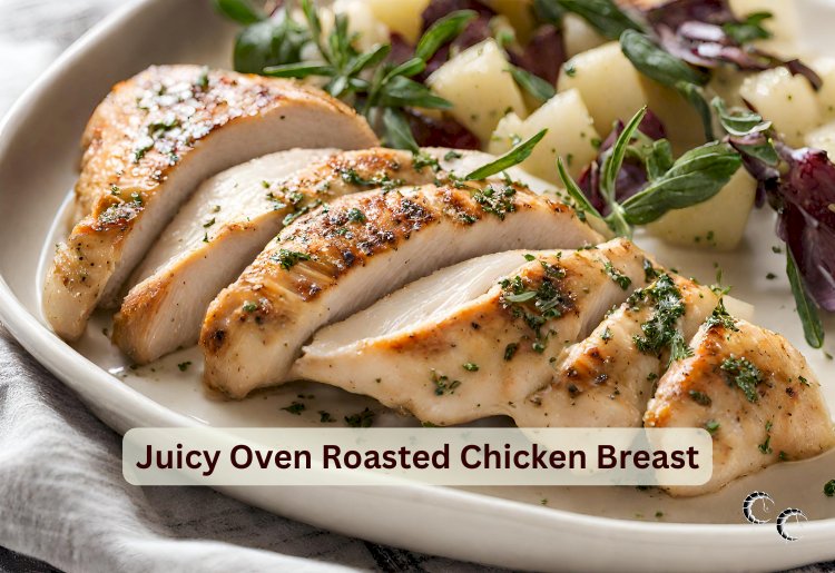 Juicy Oven Roasted Chicken Recipe