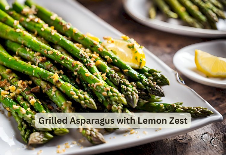 Grilled Asparagus with Lemon Zest