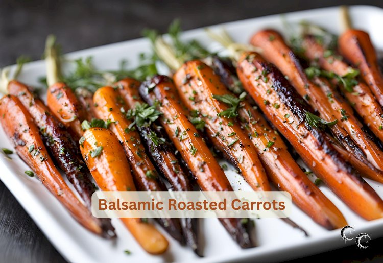 Balsamic Roasted Carrots Recipe