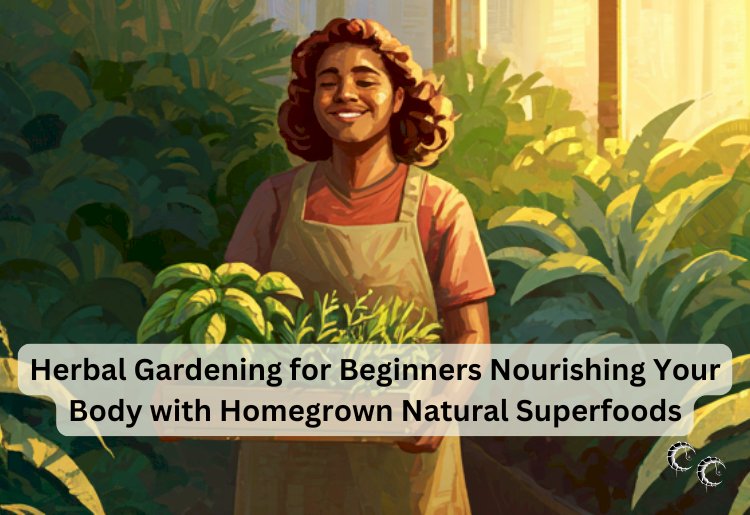 Herbal Gardening for Beginners Nourishing Your Body with Homegrown Natural Superfoods