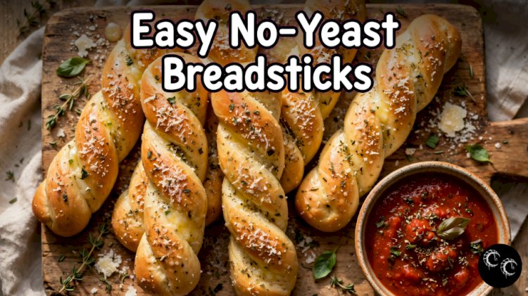 Easy No-Yeast Breadsticks