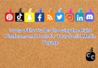 Tools of the Trade: Choosing the Right Platforms and Tools for Your Social Media Voyage