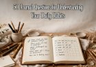 50 Journal Questions for Understanding Your Daily Habits