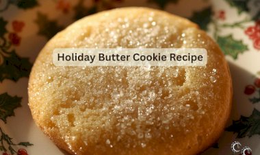 Holiday Butter Cookie Recipe