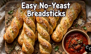 Easy No-Yeast Breadsticks
