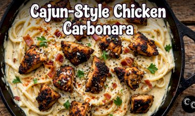 Cajun-Style Chicken Carbonara