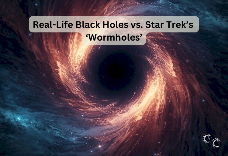 Real-Life Black Holes vs. Star Trek’s ‘Wormholes'