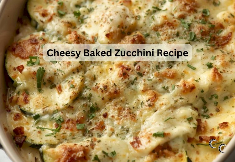 Cheesy Baked Zucchini Recipe