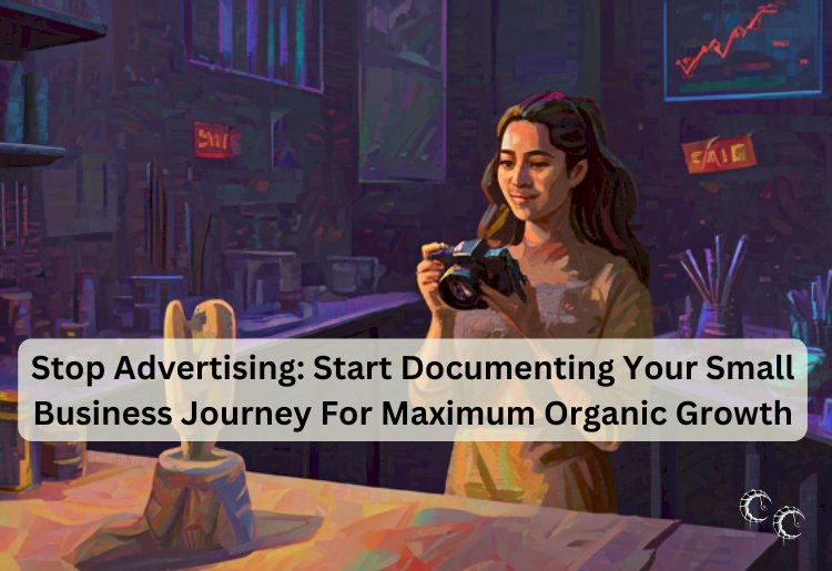 Stop Advertising: Start Documenting Your Small Business Journey For Maximum Organic Growth