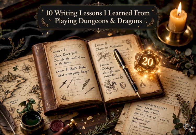 10 Writing Lessons I Learned From Playing Dungeons & Dragons