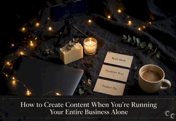 How to Create Content When You’re Running Your Entire Business Alone