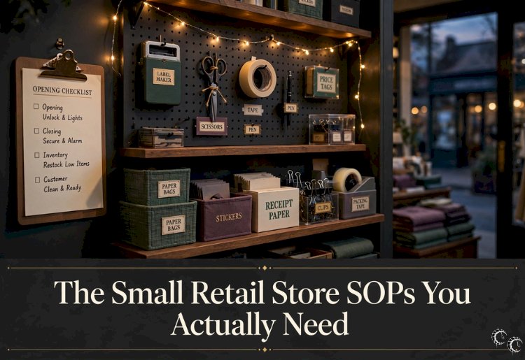 The Small Retail Store SOPs You Actually Need