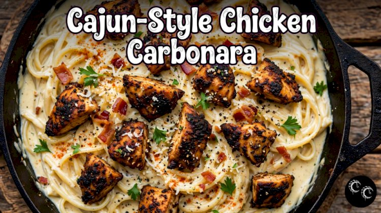 Cajun-Style Chicken Carbonara