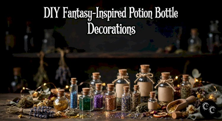 DIY Fantasy-Inspired Potion Bottle Decorations