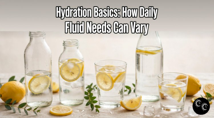 Hydration Basics: How Daily Fluid Needs Can Vary